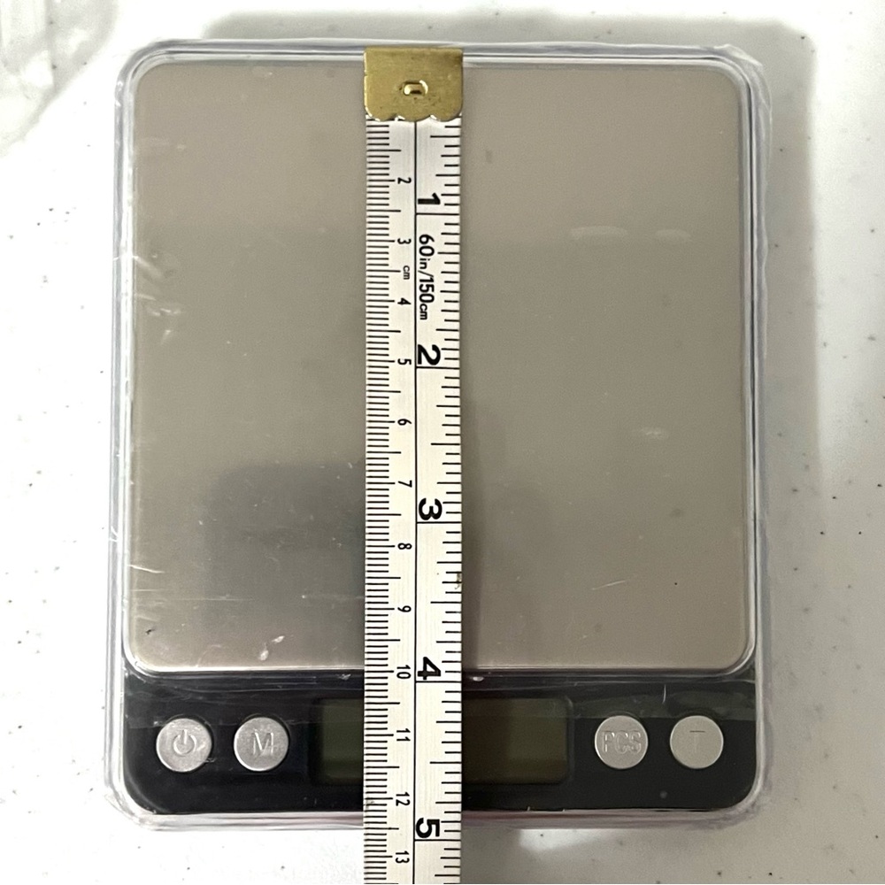 Rainbean 3KG Food Kitchen Scale Digital Grams & Ounces 5" X 4" - Picture 7 of 7